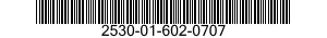 2530-01-602-0707 TIE ROD,STEERING 2530016020707 016020707