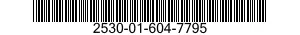 2530-01-604-7795 BRAKE SHOE 2530016047795 016047795