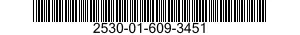 2530-01-609-3451 CALIPER ASSEMBLY,DISC BRAKE 2530016093451 016093451