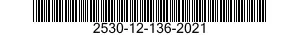 2530-12-136-2021 HOSE ASSEMBLY,NONMETALLIC 2530121362021 121362021