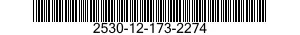 2530-12-173-2274 AXLE,VEHICULAR,NONDRIVING 2530121732274 121732274