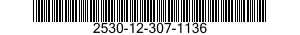 2530-12-307-1136 HEBEL, BREMSE 2530123071136 123071136