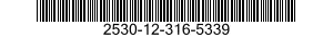 2530-12-316-5339 HALTER, BREMSGESTAE 2530123165339 123165339