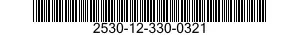 2530-12-330-0321 CALIPER,DISC BRAKE 2530123300321 123300321