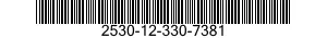 2530-12-330-7381 CYLINDER,HYDRAULIC BRAKE,WHEEL 2530123307381 123307381