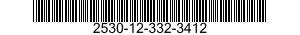 2530-12-332-3412 TIE ROD END,STEERING 2530123323412 123323412