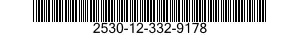 2530-12-332-9178 BRAKE SHOE 2530123329178 123329178