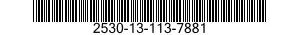 2530-13-113-7881 LINING SET,FRICTION 2530131137881 131137881