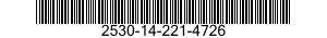 2530-14-221-4726  2530142214726 142214726