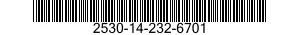2530-14-232-6701  2530142326701 142326701