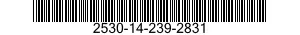 2530-14-239-2831  2530142392831 142392831