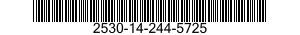 2530-14-244-5725  2530142445725 142445725