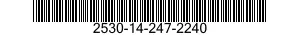 2530-14-247-2240 SECTEUR DENTE SPECI 2530142472240 142472240