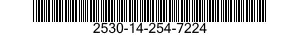 2530-14-254-7224  2530142547224 142547224