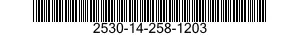 2530-14-258-1203  2530142581203 142581203