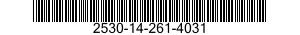 2530-14-261-4031  2530142614031 142614031