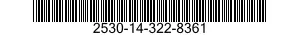 2530-14-322-8361  2530143228361 143228361