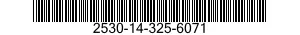 2530-14-325-6071 PLATE,WEAR,BRAKE SHOE 2530143256071 143256071