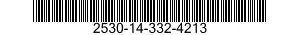 2530-14-332-4213  2530143324213 143324213