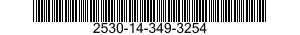 2530-14-349-3254 BRAKE LINING KIT 2530143493254 143493254