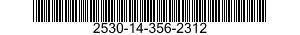 2530-14-356-2312 BRAKE LINING KIT 2530143562312 143562312