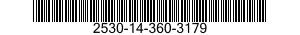 2530-14-360-3179 BRAKE SHOE 2530143603179 143603179