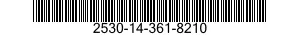 2530-14-361-8210 BRAKE SHOE 2530143618210 143618210