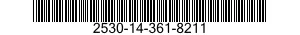 2530-14-361-8211 BRAKE LINING KIT 2530143618211 143618211