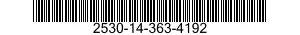 2530-14-363-4192 PISTON,HYDRAULIC BRAKE 2530143634192 143634192