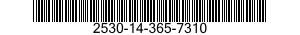 2530-14-365-7310 BRAKE LINING KIT 2530143657310 143657310