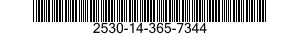 2530-14-365-7344 BRAKE LINING KIT 2530143657344 143657344