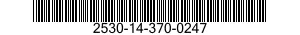 2530-14-370-0247 BRAKE LINING KIT 2530143700247 143700247