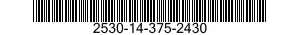 2530-14-375-2430 ROD,ALIGNING,VEHICULAR AXLE 2530143752430 143752430