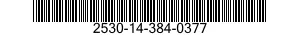 2530-14-384-0377 BRAKE SHOE 2530143840377 143840377