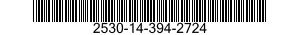 2530-14-394-2724 CYLINDER ASSEMBLY,HYDRAULIC BRAKE,MASTER 2530143942724 143942724