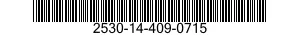 2530-14-409-0715  2530144090715 144090715
