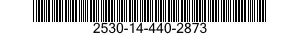 2530-14-440-2873 BRAKE SHOE 2530144402873 144402873