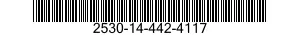 2530-14-442-4117 WHEEL,SOLID RUBBER TIRE 2530144424117 144424117