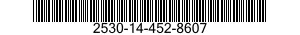 2530-14-452-8607 CYLINDER ASSEMBLY,HYDRAULIC BRAKE,MASTER 2530144528607 144528607