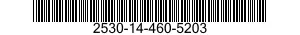 2530-14-460-5203 DISK BRAKE SHOE SET 2530144605203 144605203