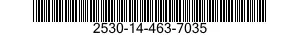 2530-14-463-7035 FLANGE,MANIFOLD,HYDRAULIC CONTROL LINE 2530144637035 144637035