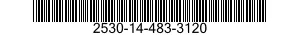 2530-14-483-3120 BRAKE SHOE 2530144833120 144833120