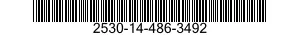 2530-14-486-3492 BRAKE SHOE 2530144863492 144863492