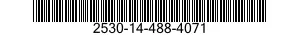 2530-14-488-4071 DISK BRAKE SHOE SET 2530144884071 144884071