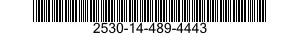 2530-14-489-4443 DISK BRAKE SHOE SET 2530144894443 144894443