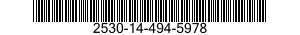 2530-14-494-5978 BRAKE SHOE SET 2530144945978 144945978