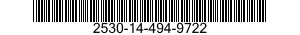 2530-14-494-9722 PLATE,BACKING,BRAKE 2530144949722 144949722