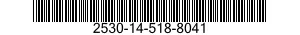 2530-14-518-8041 BRAKE DRUM 2530145188041 145188041