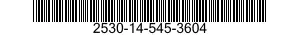 2530-14-545-3604 WHEEL,SOLID RUBBER TIRE 2530145453604 145453604