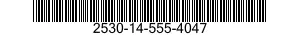 2530-14-555-4047 DISK BRAKE SHOE SET 2530145554047 145554047